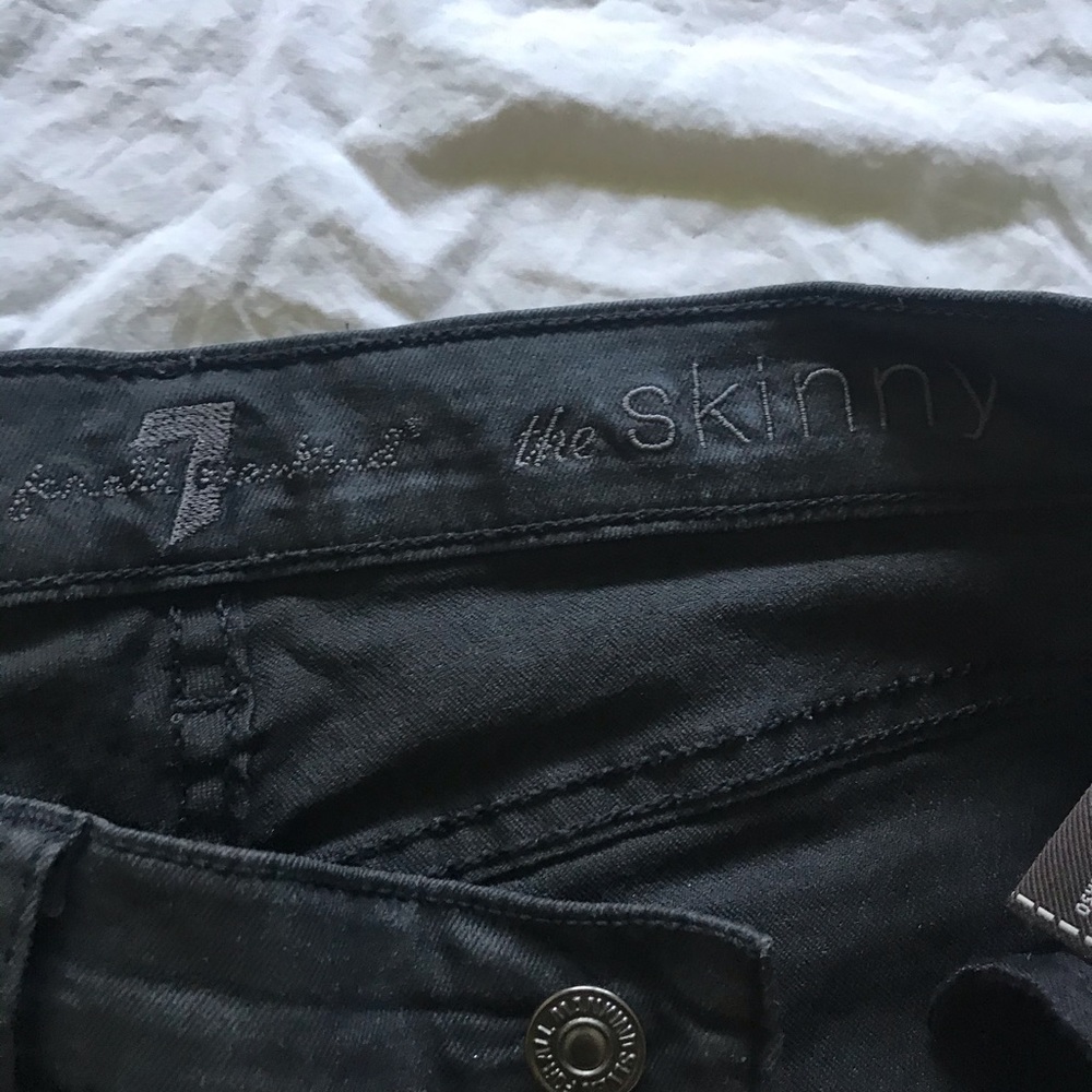 Leather Brushed 7 Jeans - Picture 5 of 5